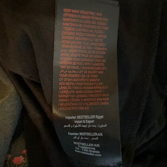 Vero Moda Parisan Short Wrap Long Sleeve Dress Size Small - Picture 16 of 16